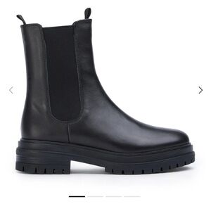 Tony Bianco Wolfe Black Como Ankle Boot 8.5